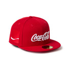 59FIFTY Coca-Cola コカ・コーラ スカーレット | NEW ERA ニューエラ公式オンラインストア