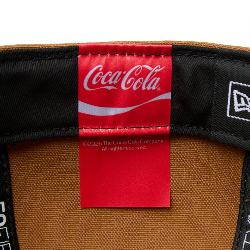 59FIFTY Coca-Cola コカ・コーラ ライトブロンズ/ウィート | NEW ERA ニューエラ公式オンラインストア