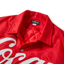 ナイロン バーシティジャケット Coca-Cola コカ・コーラ スカーレット | NEW ERA ニューエラ公式オンラインストア