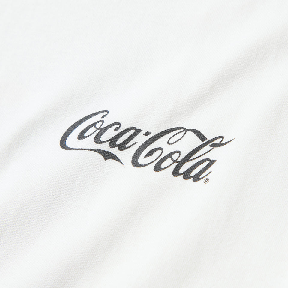 長袖 ウォッシュド コットン Tシャツ Coca-Cola コカ・コーラ オフホワイト | NEW ERA ニューエラ公式オンラインストア