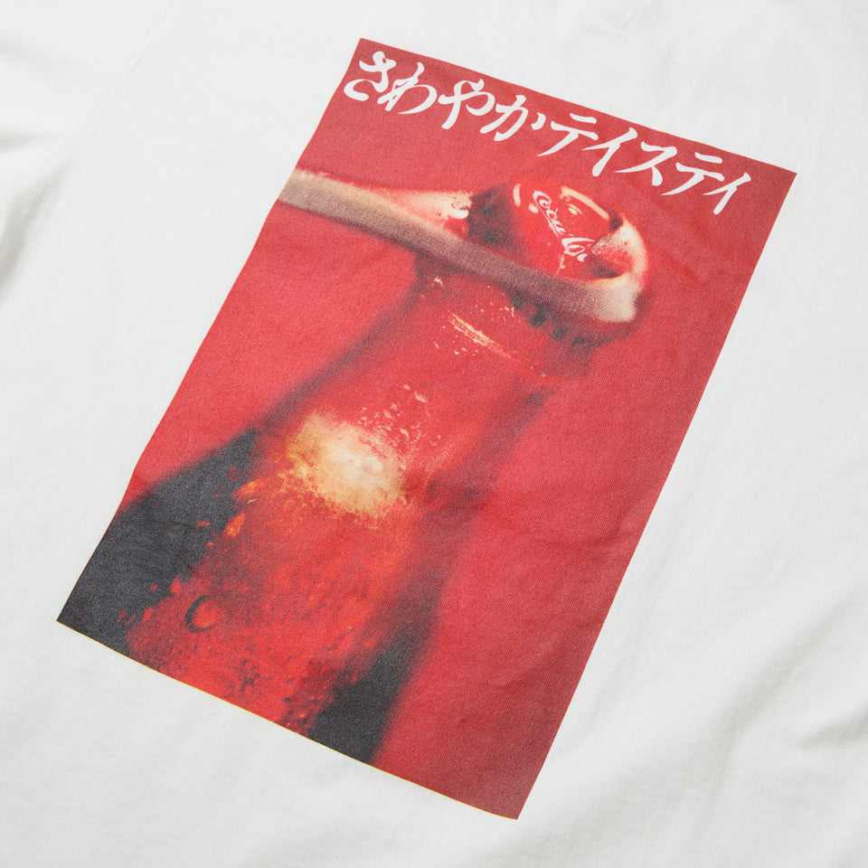 長袖 ウォッシュド コットン Tシャツ Coca-Cola コカ・コーラ オフホワイト | NEW ERA ニューエラ公式オンラインストア