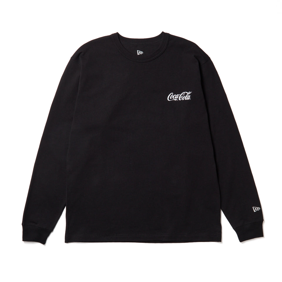 長袖 ウォッシュド コットン Tシャツ Coca-Cola コカ・コーラ ブラック | NEW ERA ニューエラ公式オンラインストア