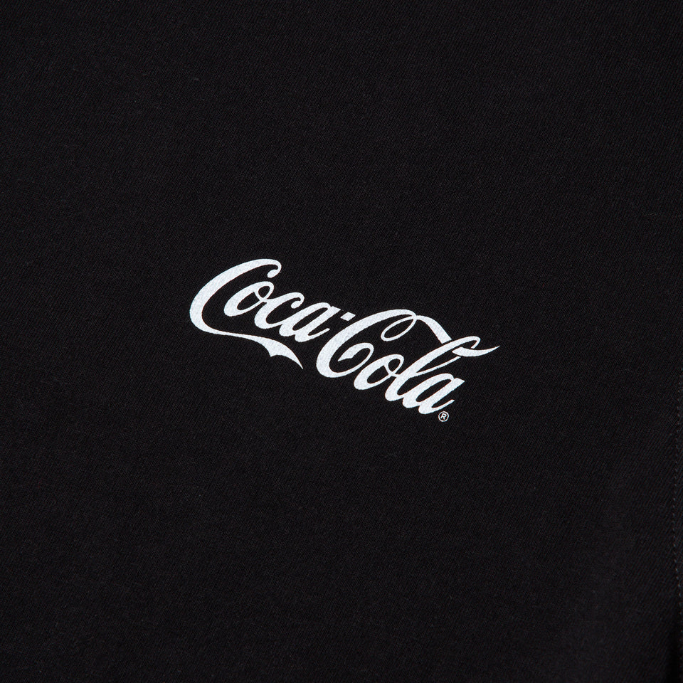 長袖 ウォッシュド コットン Tシャツ Coca-Cola コカ・コーラ ブラック | NEW ERA ニューエラ公式オンラインストア