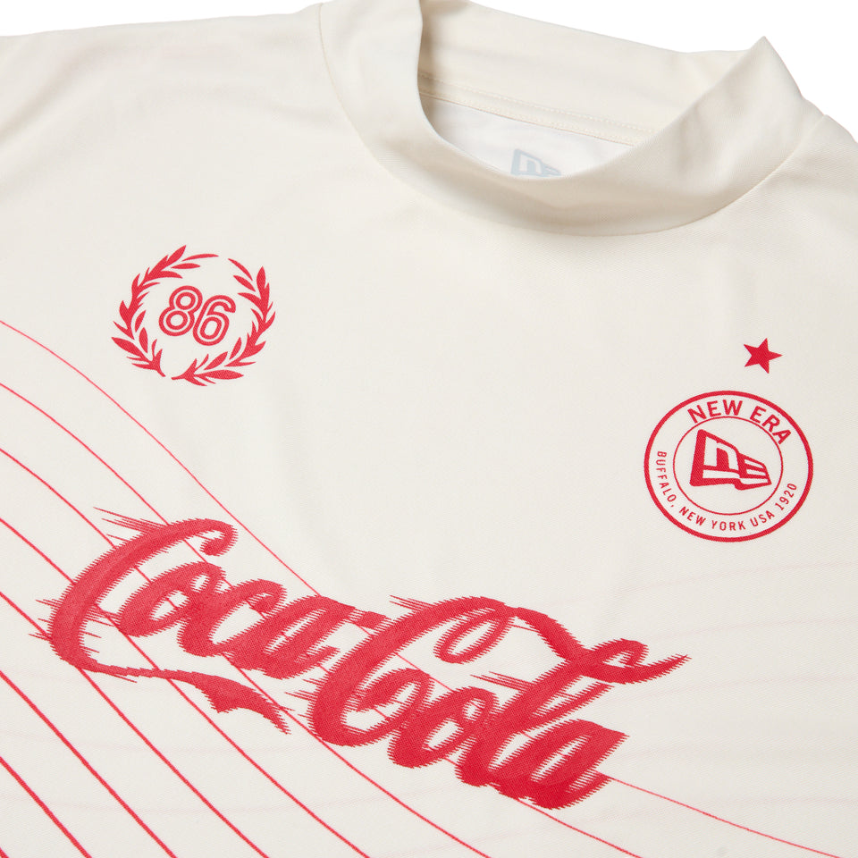 半袖 モックネック Tシャツ Coca-Cola Golf コカ・コーラ オフホワイト｜ゴルフ | NEW ERA ニューエラ公式オンラインストア