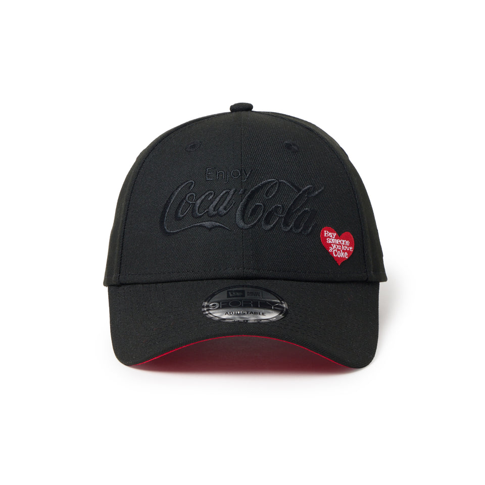 9FORTY Coca-Cola designed by Kosuke Kawamura ブラック | NEW ERA ニューエラ公式オンラインストア