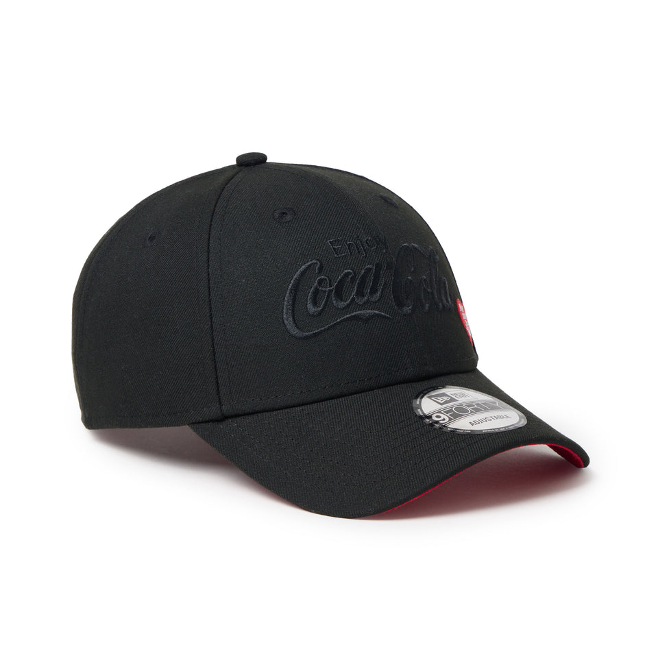9FORTY Coca-Cola designed by Kosuke Kawamura ブラック | NEW ERA ニューエラ公式オンラインストア