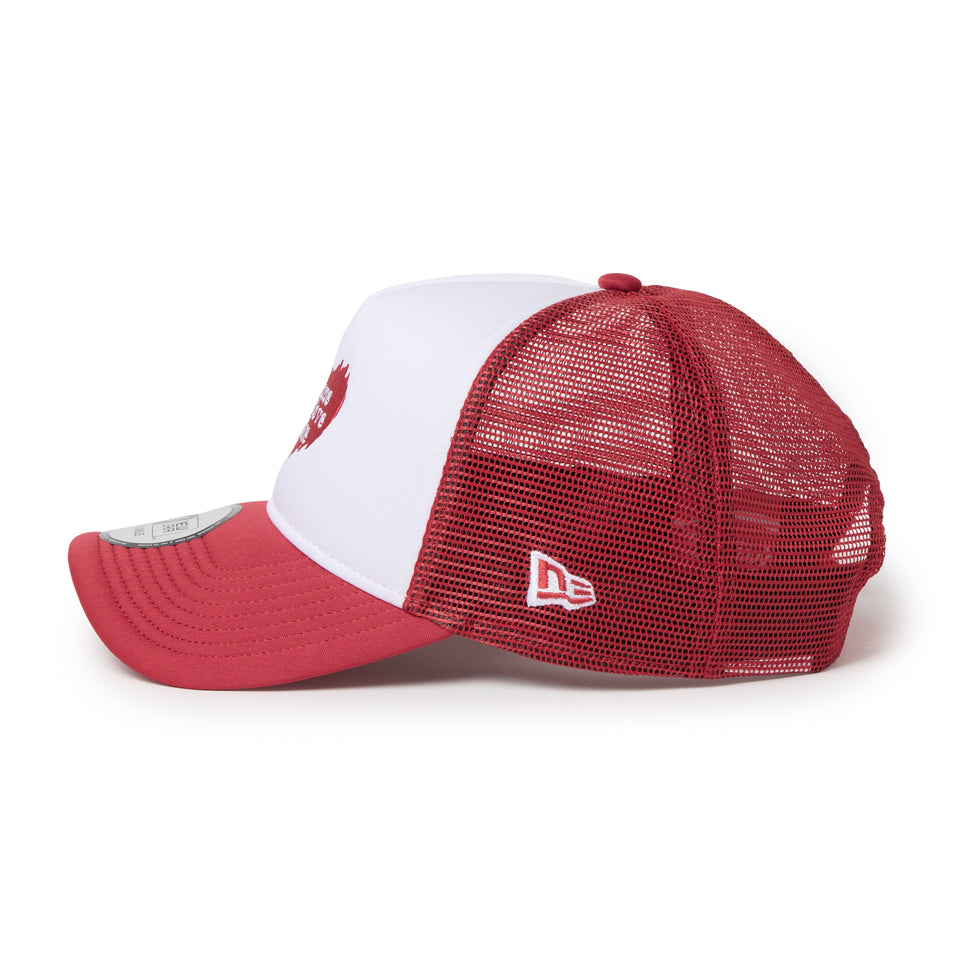 9FORTY A-Frame トラッカー Coca-Cola designed by Kosuke Kawamura ホワイト/スカーレット | NEW ERA ニューエラ公式オンラインストア