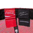 9FORTY A-Frame トラッカー Coca-Cola designed by Kosuke Kawamura ホワイト/スカーレット | NEW ERA ニューエラ公式オンラインストア
