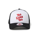 9FORTY A-Frame トラッカー Coca-Cola designed by Kosuke Kawamura ホワイト/ブラック | NEW ERA ニューエラ公式オンラインストア
