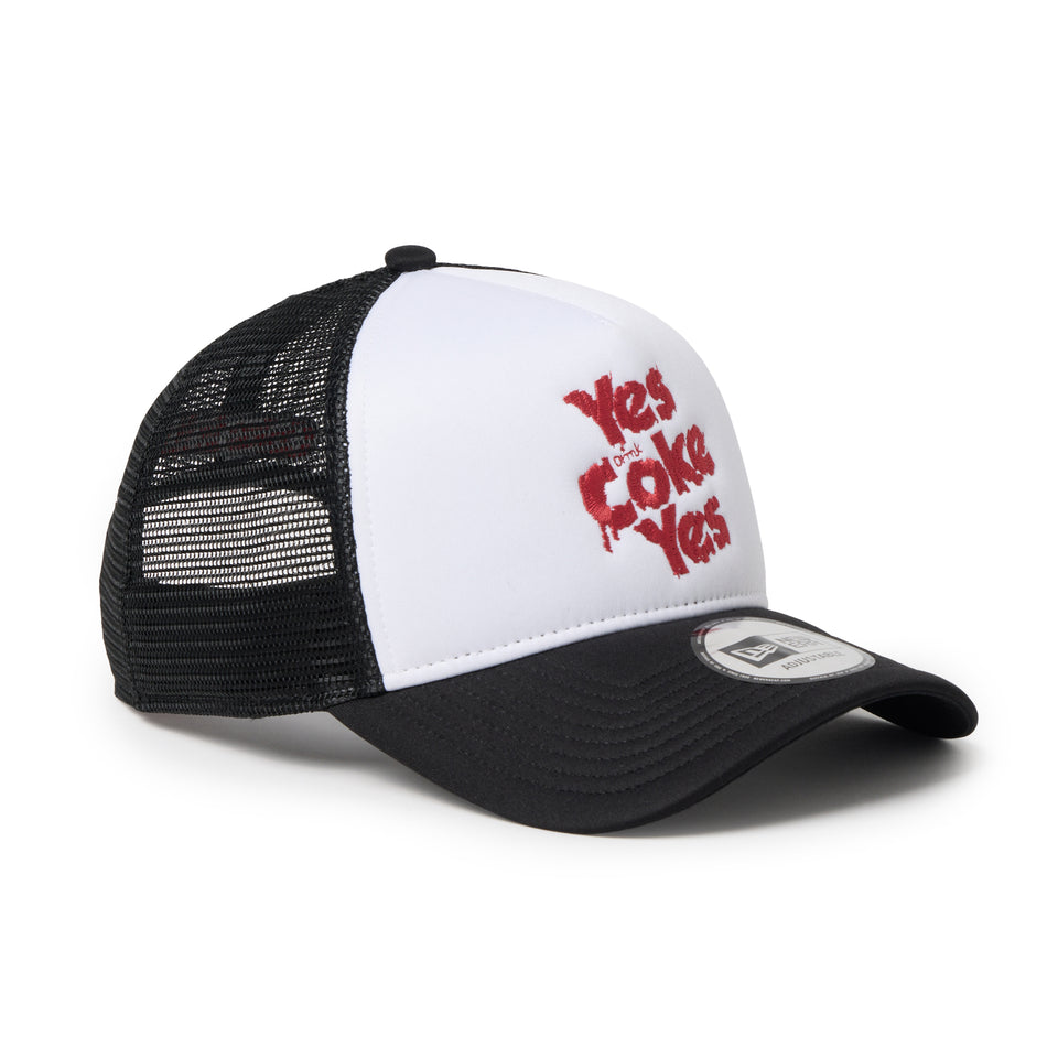 9FORTY A-Frame トラッカー Coca-Cola designed by Kosuke Kawamura ホワイト/ブラック | NEW ERA ニューエラ公式オンラインストア