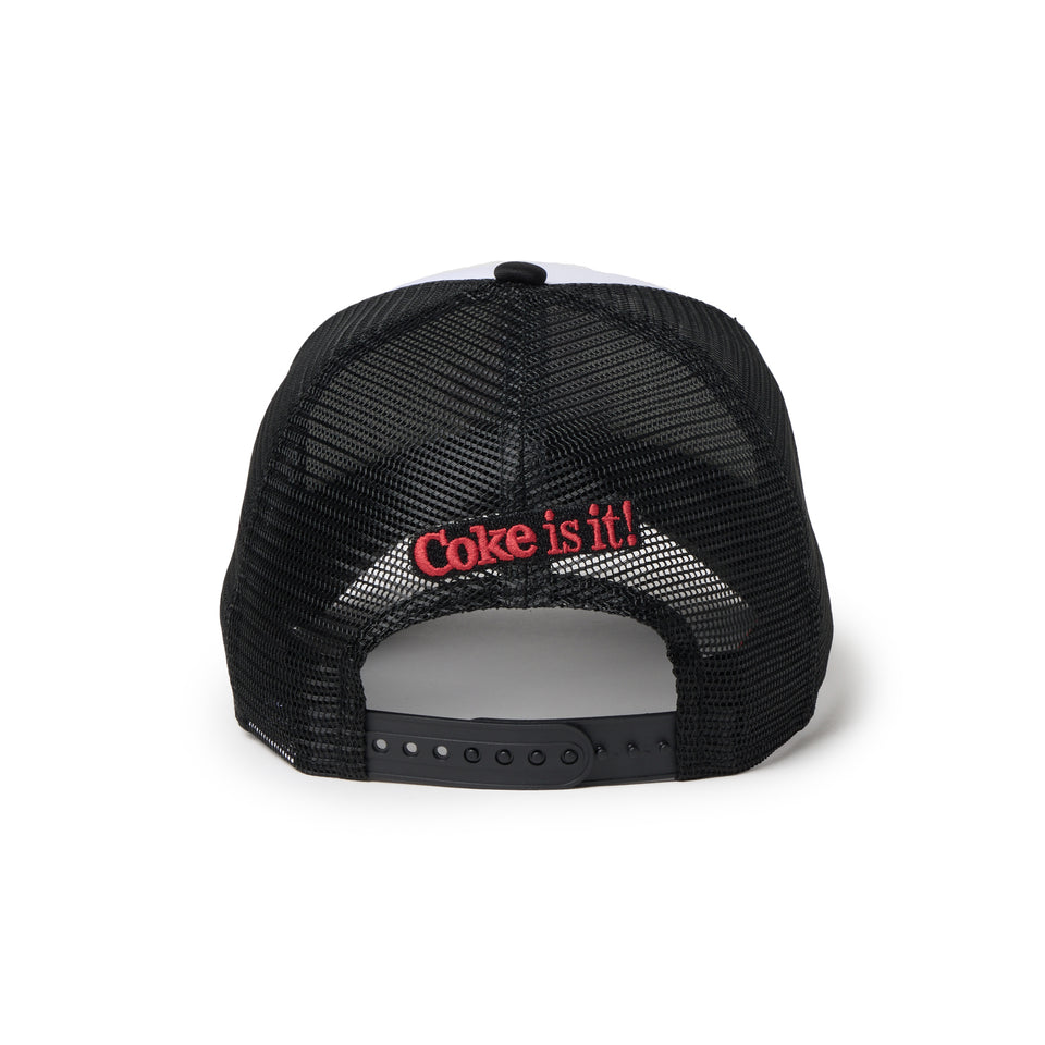 9FORTY A-Frame トラッカー Coca-Cola designed by Kosuke Kawamura ホワイト/ブラック | NEW ERA ニューエラ公式オンラインストア