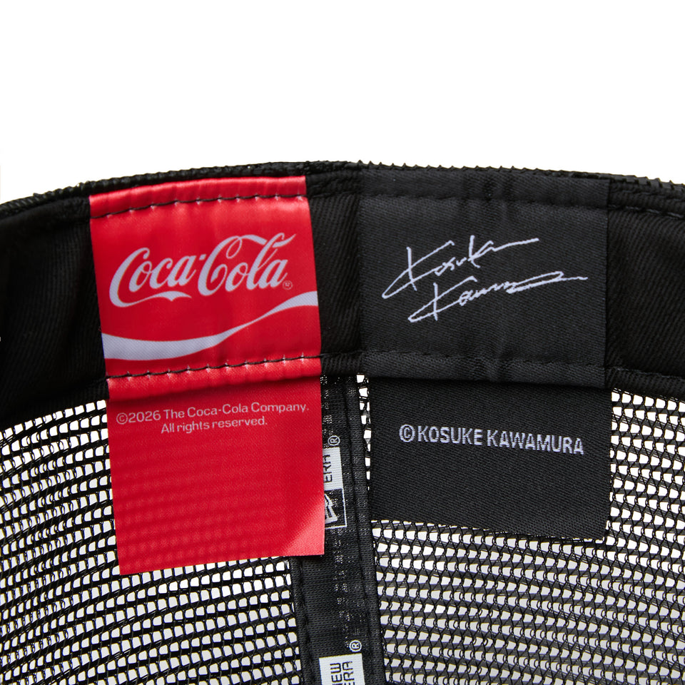 9FORTY A-Frame トラッカー Coca-Cola designed by Kosuke Kawamura ホワイト/ブラック | NEW ERA ニューエラ公式オンラインストア
