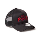 9FORTY A-Frame トラッカー Coca-Cola designed by Kosuke Kawamura ブラック | NEW ERA ニューエラ公式オンラインストア