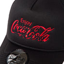 9FORTY A-Frame トラッカー Coca-Cola designed by Kosuke Kawamura ブラック | NEW ERA ニューエラ公式オンラインストア