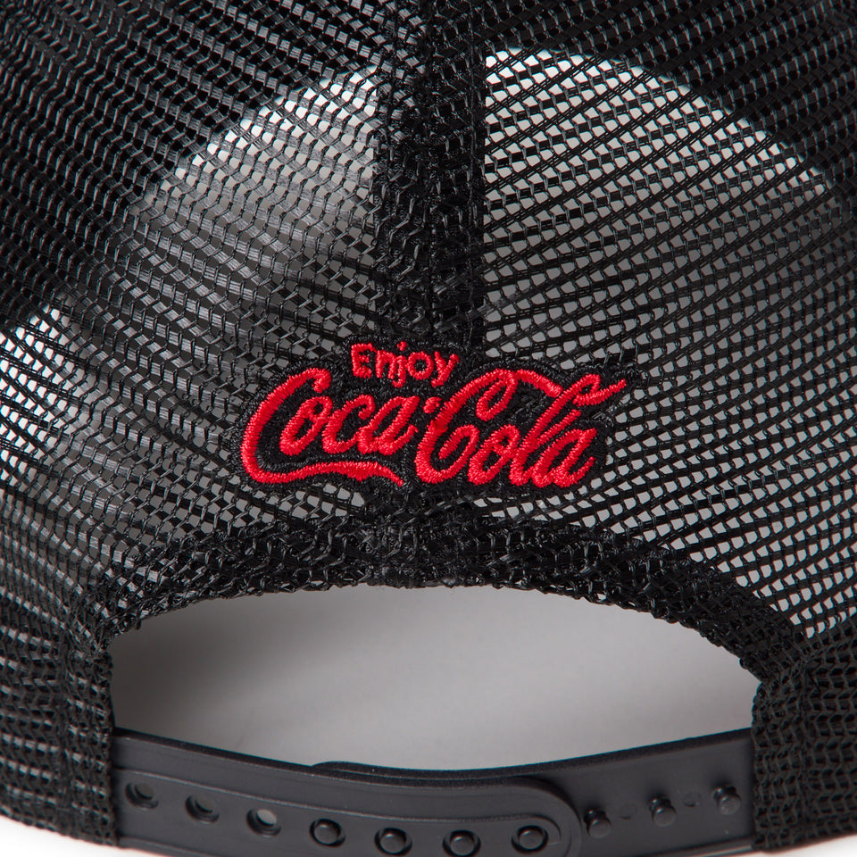 9FORTY A-Frame トラッカー Coca-Cola designed by Kosuke Kawamura ブラック | NEW ERA ニューエラ公式オンラインストア