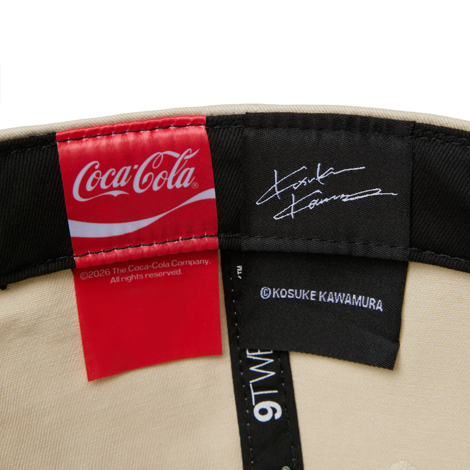 9TWENTY Coca-Cola designed by Kosuke Kawamura クロームホワイト | NEW ERA ニューエラ公式オンラインストア
