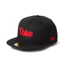 59FIFTY Coca-Cola designed by Kosuke Kawamura AO ブラック | NEW ERA ニューエラ公式オンラインストア
