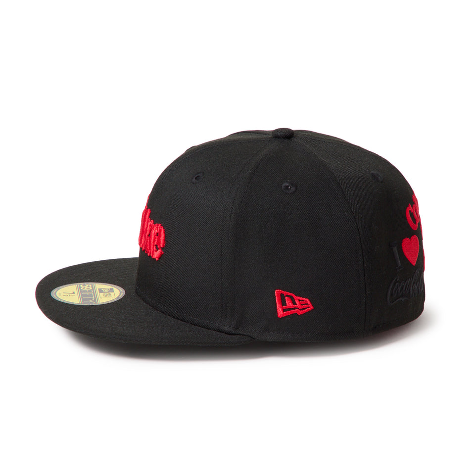 59FIFTY Coca-Cola designed by Kosuke Kawamura AO ブラック | NEW ERA ニューエラ公式オンラインストア