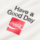Women's 長袖 クロップド Tシャツ Coca-Cola designed by Kosuke Kawamura MH オフホワイト | NEW ERA ニューエラ公式オンラインストア
