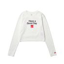 Women's 長袖 クロップド Tシャツ Coca-Cola designed by Kosuke Kawamura BH オフホワイト | NEW ERA ニューエラ公式オンラインストア