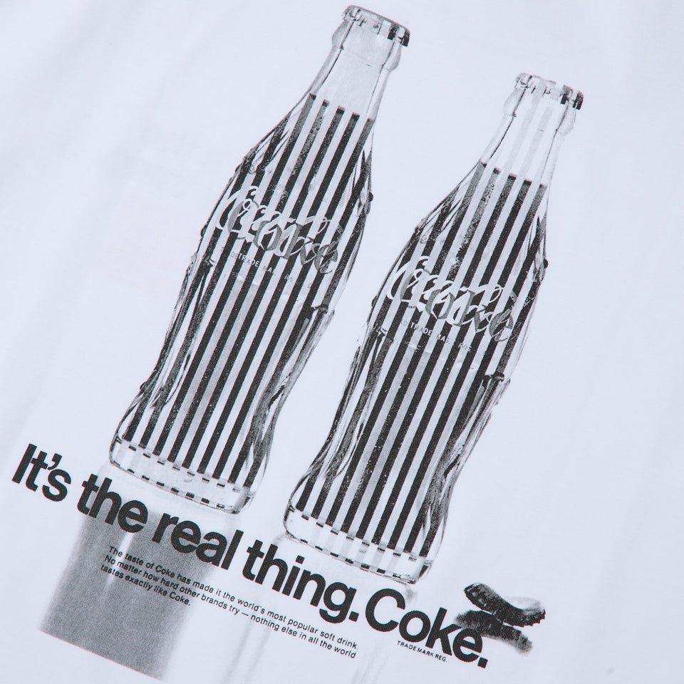 半袖 コットン Tシャツ Coca-Cola designed by Kosuke Kawamura ITRT ホワイト | NEW ERA ニューエラ公式オンラインストア
