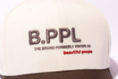 9SEVENTY ストレッチスナップ beautiful people アイボリー ブラウンバイザー