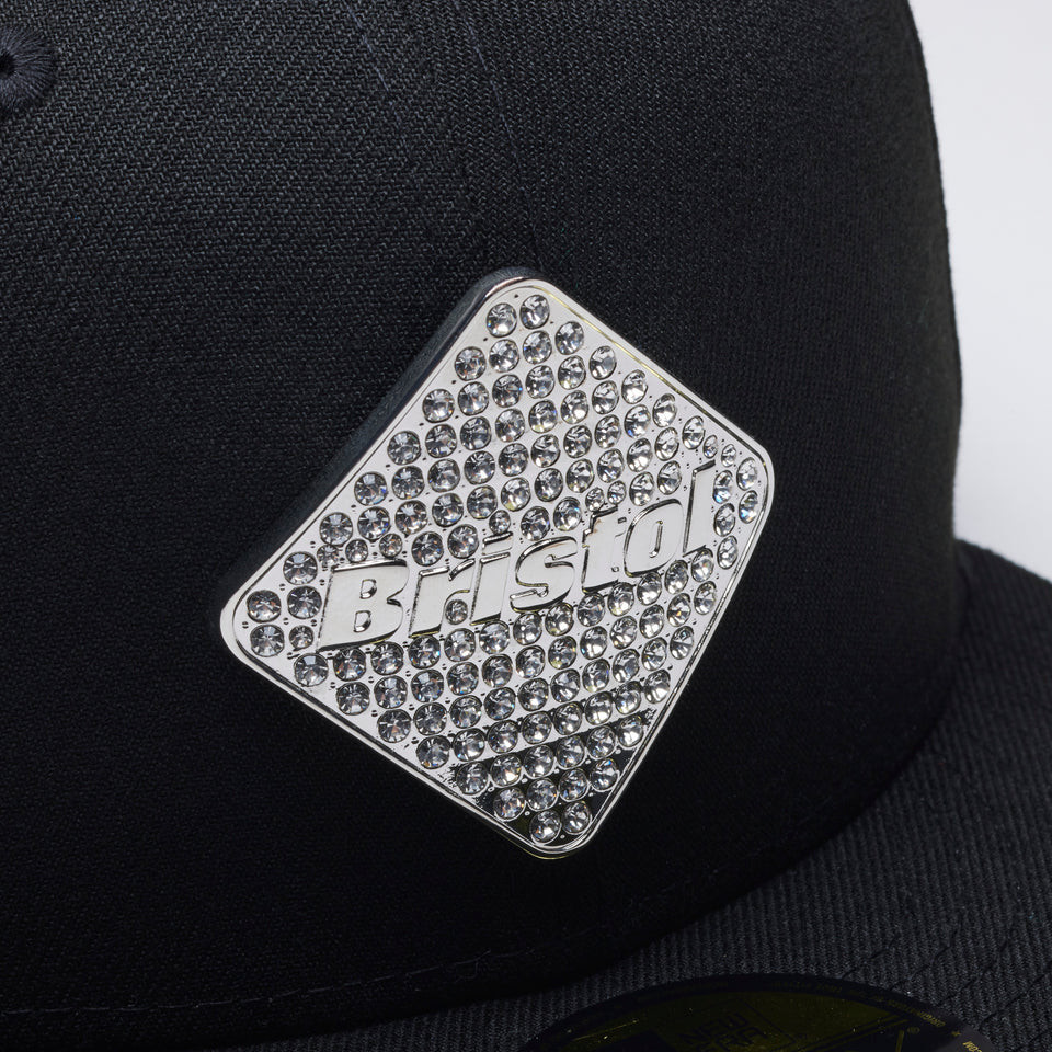 59FIFTY F.C.Real Bristol ラインストーン ブラック