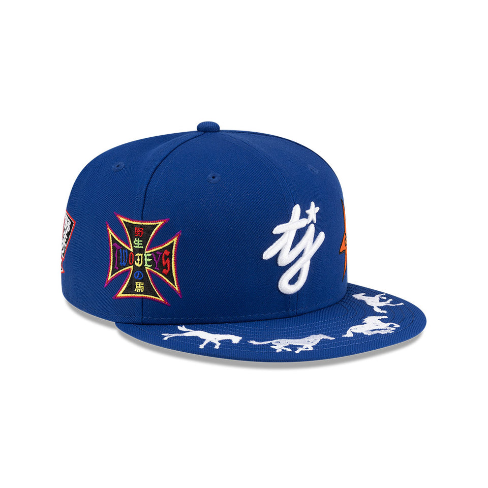 59FIFTY Twojeys エンブロイダリー ライトロイヤル