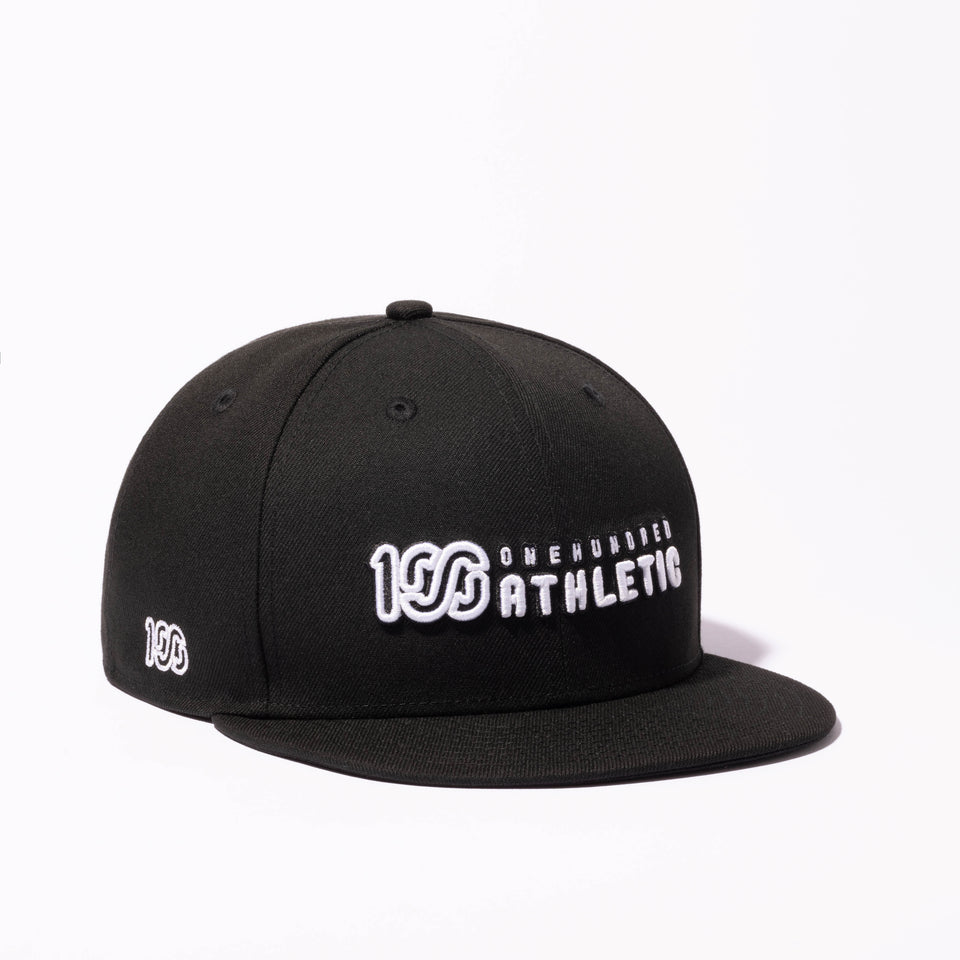 9FIFTY ONEHUNDRED ATHLETIC ブランドロゴ ブラック
