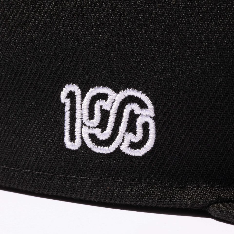 9FIFTY ONEHUNDRED ATHLETIC ブランドロゴ ブラック
