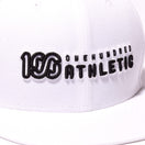 9FIFTY ONEHUNDRED ATHLETIC ブランドロゴ ホワイト