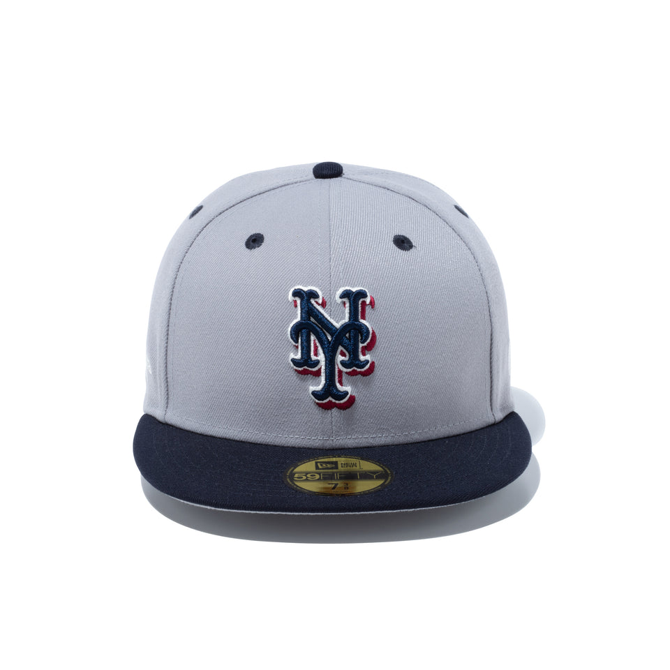 59FIFTY BLACK LABEL SS24 ニューヨーク・メッツ グレー