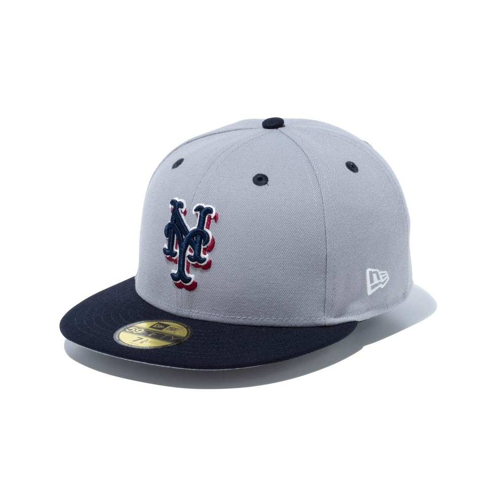 59FIFTY BLACK LABEL SS24 ニューヨーク・メッツ グレー