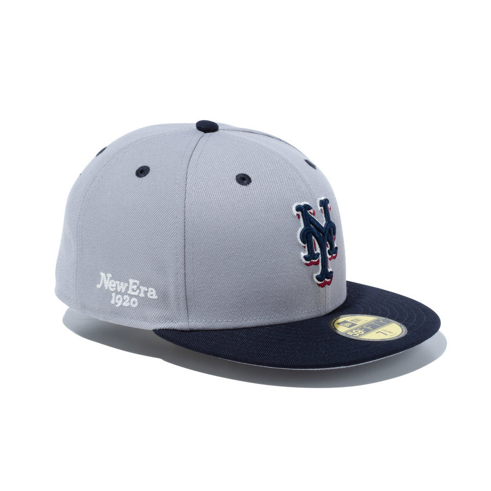 59FIFTY BLACK LABEL SS24 ニューヨーク・メッツ グレー