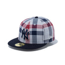 59FIFTY BLACK LABEL SS24 ニューヨーク・ヤンキース タータンチェック グレー