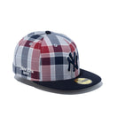 59FIFTY BLACK LABEL SS24 ニューヨーク・ヤンキース タータンチェック グレー