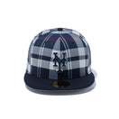 59FIFTY BLACK LABEL SS24 ニューヨーク・メッツ タータンチェック ネイビー