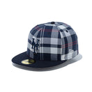 59FIFTY BLACK LABEL SS24 ニューヨーク・メッツ タータンチェック ネイビー