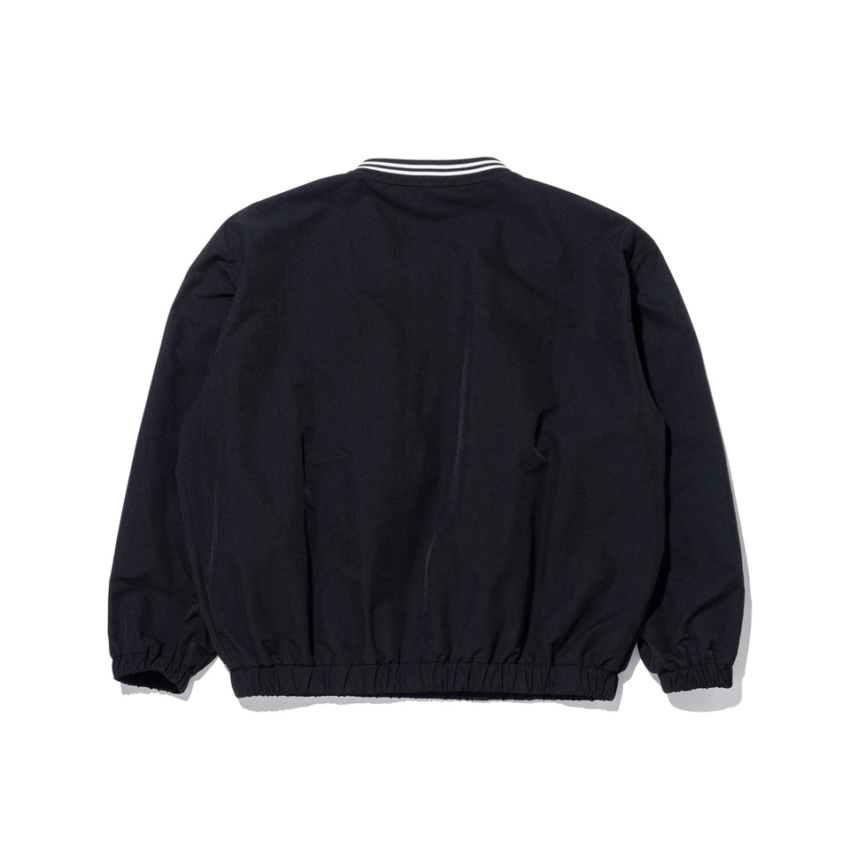 オーバーサイズド ナイロンプルオーバー BLACK LABEL SS24 ブラック