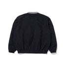 オーバーサイズド ナイロンプルオーバー BLACK LABEL SS24 ブラック