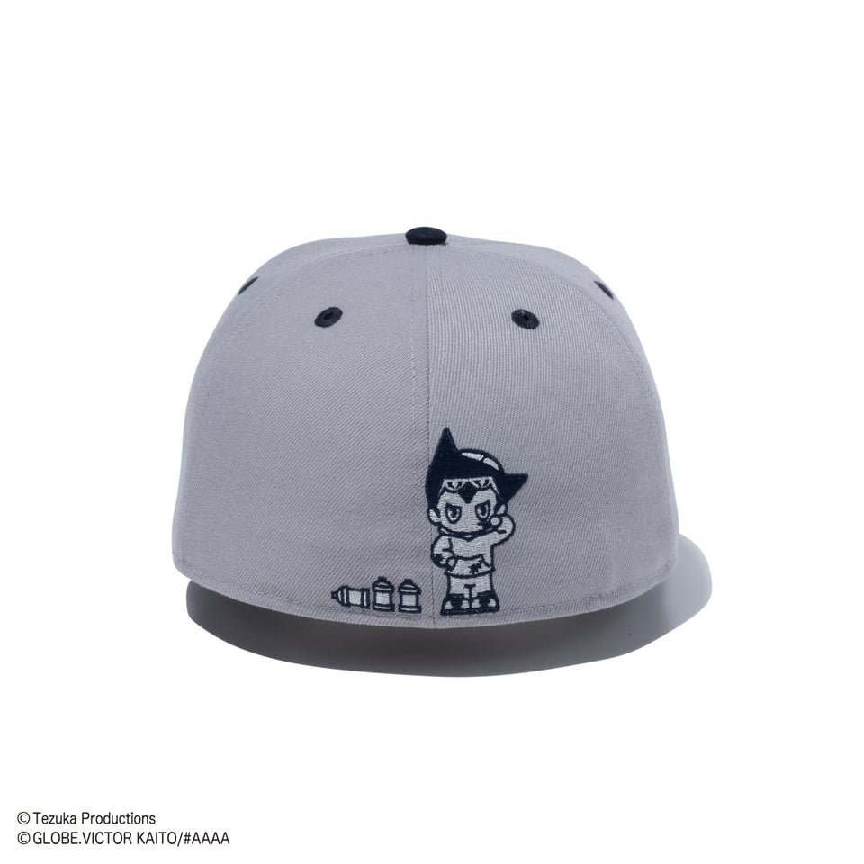 59FIFTY NEXT ATOM for the future Produced by #AAAA ASTROBOY グレー ネイビーバイザー