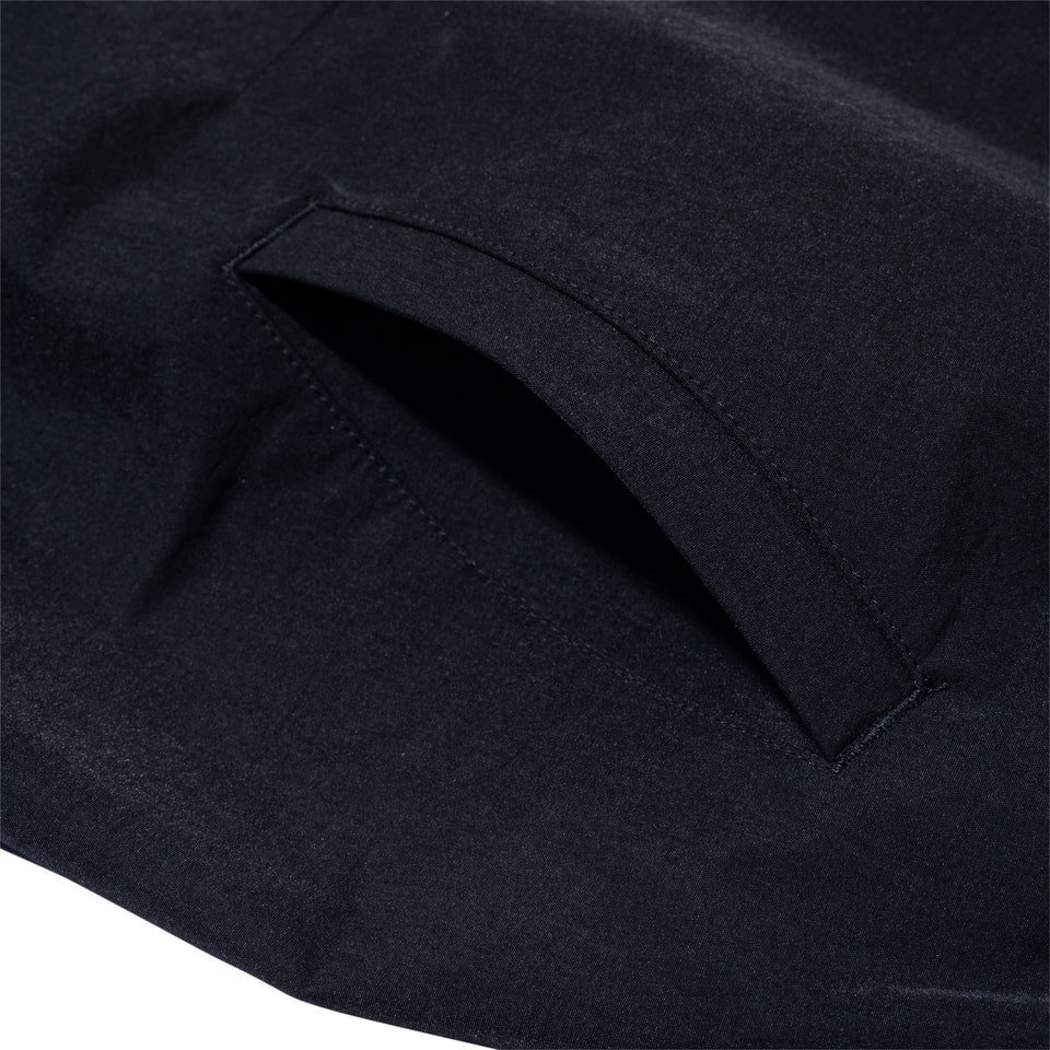 オーバーサイズド ナイロンプルオーバー BLACK LABEL SS24 ブラック