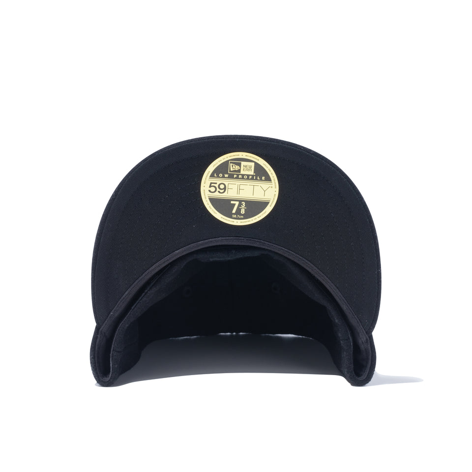 59FIFTY BLACK LABEL FW23 ニューヨーク・ヤンキース メルトン ブラック
