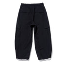 オーバーサイズド ナイロンカーゴパンツ BLACK LABEL SS24 ブラック