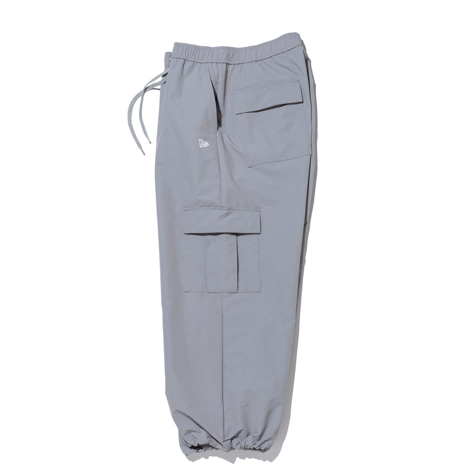 オーバーサイズド ナイロンカーゴパンツ BLACK LABEL SS24 グレー