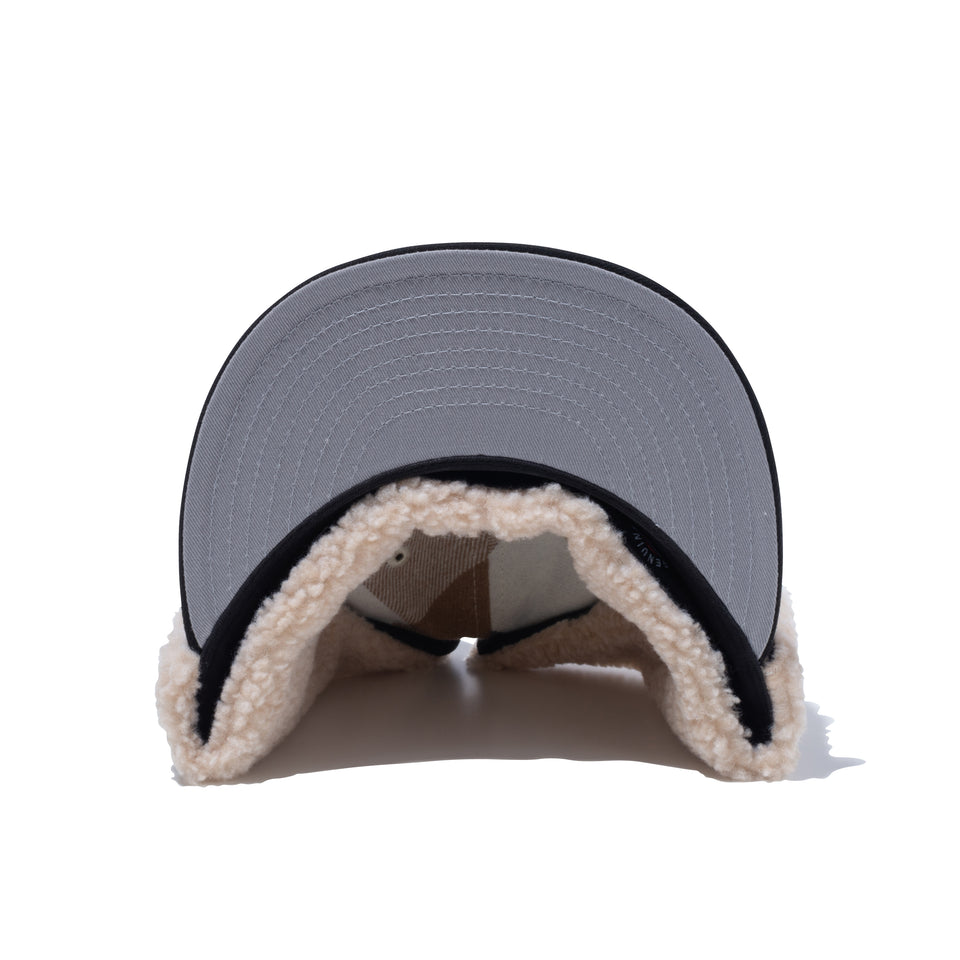 59FIFTY Dog Ear ドッグイヤー BLACK LABEL FW23 アトランタ・ブレーブス ブラックチェック