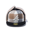 59FIFTY Dog Ear ドッグイヤー BLACK LABEL FW23 アトランタ・ブレーブス ブラックチェック