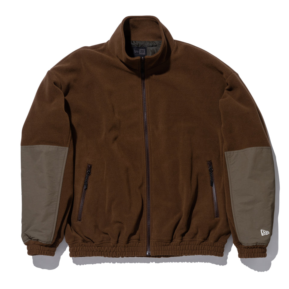 フリース トラックジャケット BLACK LABEL FW23 ウォルナット