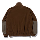 フリース トラックジャケット BLACK LABEL FW23 ウォルナット