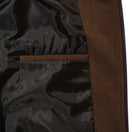 フリース トラックジャケット BLACK LABEL FW23 ウォルナット